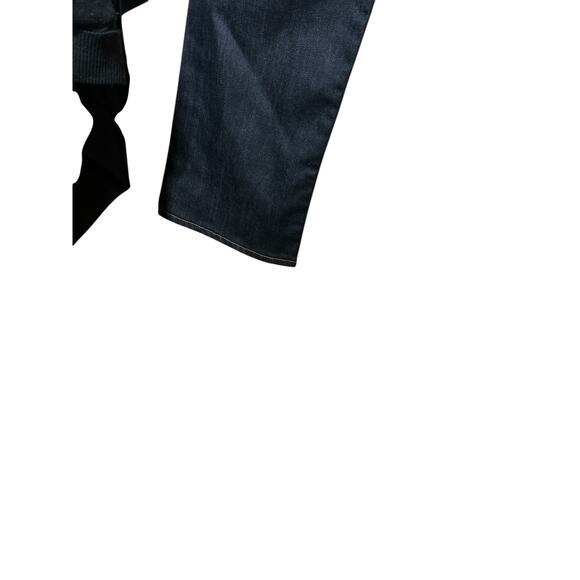 Hudson Men's Byron Five Pocket Straight Leg Jeans Blue Cotton Size 33 - Picture 5 of 6